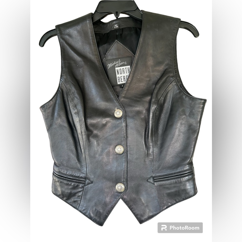 Ladies North Beach Leather vest